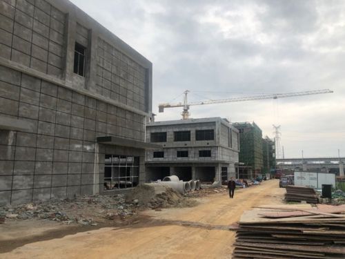 黃金商鋪預(yù)鑒財(cái)富，建工城陵磯國(guó)際汽車城工程進(jìn)展喜人